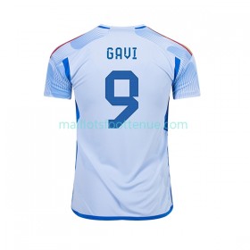 Maillot/Tenue Espagne Gavi 9 Exterieur Coupe du monde 2022